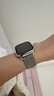 Apple/蘋果 Watch Series 10 智能手表GPS款42毫米銀色鋁金屬表殼丹寧色運動型表帶S/M MX1J3CH/B 曬單實拍圖