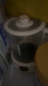樂(lè )扣樂(lè )扣養生壺小型一人辦公室電熱水壺分體式全玻璃燒水煮茶壺小花茶壺恒溫加熱保溫迷你泡茶壺EJK3355 1L 曬單實(shí)拍圖