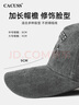 CACUSS棒球帽男四季防曬遮陽(yáng)帽大頭圍高頂顯臉小鴨舌帽運(yùn)動(dòng)休閑時(shí)尚帽子 曬單實(shí)拍圖