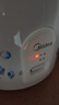 美的（Midea） 微壓電飯煲 精鑄發(fā)熱盤大容量簡單易控 黑晶內(nèi)膽家用迷你小電飯鍋 1-2-3-5-8人家用商用 4升款 4L 2-6人用 曬單實拍圖