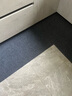 世希廚房吸水防油地墊耐臟可裁剪入戶(hù)進(jìn)門(mén)口玄關(guān)tpe地毯衛生間防滑墊 灰色環(huán)保TPE單條紋 50*150CM【適合廚房】 曬單實(shí)拍圖