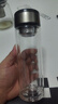 【?京東物流配送】高硼硅雙層玻璃杯大容量泡茶杯水杯子茶水分離 【雙層加厚】茶杯 350ml 1只 曬單實(shí)拍圖