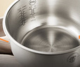 美的（Midea）電飯煲 0涂層電飯鍋4升 316L不銹鋼內(nèi)膽3-4人家用多功能無涂層微壓智能預(yù)約MB-RE476S 曬單實(shí)拍圖