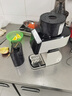 膳魔師（THERMOS）榨汁機(jī)原汁機(jī)渣汁分離小型國(guó)家補(bǔ)貼NFC果汁機(jī)家用大口徑全自動(dòng)多功能好清洗水果蔬菜大容量打汁機(jī) 【大屏AI變頻鮮榨】月光白 曬單實(shí)拍圖