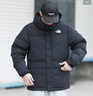 北面（The North Face）羽絨服男女同款Puffy防風(fēng)700蓬保暖情侶鵝絨填充秋冬上新|81SF JK3/宇宙黑 L 曬單實(shí)拍圖