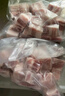 龍大肉食 黑豬五花肉800g去皮五花肉蓬萊生態(tài)五花烤肉烤腸食材黑豬肉 生鮮 曬單實(shí)拍圖