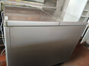 海爾（Haier）雙溫冰柜家用一級能效雙溫雙箱自動減霜一邊冷凍一邊冷藏雙開門商用大容量冷凍冷藏保鮮兩用冰柜 300升|新一級|蝶形門|推拉玻璃門| 300L 曬單實拍圖