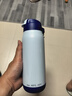 特百惠（Tupperware）510ml吸管真空304不銹鋼保溫杯便攜大容量男女學(xué)生喝水杯子 藍色-510ml 510ml 曬單實(shí)拍圖