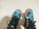 adidas「T頭鞋」GAZELLE BOLD W厚底增高板鞋男女阿迪達(dá)斯三葉草 綠色/樹脂黃 36.5 曬單實(shí)拍圖
