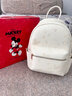 麥斯卡（Mesuca）迪士尼雙肩包女大容量背包高顏值通勤女士新款2025米奇書(shū)包 米白 曬單實(shí)拍圖