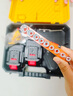愛(ài)瑞德無(wú)刷手電鉆家用鋰電池電動(dòng)螺絲刀多功能充電電鉆電起子 電動(dòng)工具 龍鱗無(wú)刷款（二電一充） 曬單實(shí)拍圖
