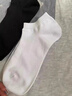 中筒襪薄款襪子男純色透氣四季休閑運動(dòng)襪女滌棉商務(wù)一次性七天襪 船襪1雙（白色） 均碼 曬單實(shí)拍圖