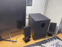 漫步者（EDIFIER）R101V 2.1聲道電腦音響音箱 臺(tái)式機(jī)筆記本桌面音響 游戲音響 黑色 曬單實(shí)拍圖
