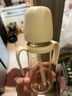 Grosmimi韓國進(jìn)口格羅咪咪吸管杯奶瓶嬰兒童水杯PPSU學(xué)直飲杯子6月1-3歲 經(jīng)典小熊款(分體蓋) 300ml 曬單實拍圖