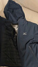 美津濃戶外棉服男秋冬夾克外套上衣連帽防風保暖百搭登山服 藏青  XL 曬單實拍圖