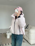 森馬（Semir）羽絨服女中長(cháng)款輕薄三防2025oversize插肩袖冬裝防風(fēng)109725113007 曬單實(shí)拍圖