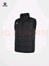 卡爾美（KELME）運動(dòng)棉馬甲男士坎肩秋冬保暖通勤運動(dòng)防寒背心無(wú)袖棉襖 黑色 L  曬單實(shí)拍圖