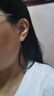 中國珠寶圓珠黃金耳釘女足金耳飾金豆養(yǎng)耳洞教師節(jié)禮物送女友老婆媽媽生日 足金圓球耳釘+品牌禮盒 金重約0.3g 曬單實(shí)拍圖