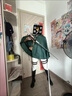 進(jìn)擊的巨人cos服自由之翼兵長(cháng)披斗篷cosplay服裝萬(wàn)圣節漫展披風(fēng) 綠色標準款 M碼（身高163-173cm） 曬單實(shí)拍圖