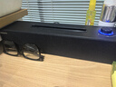 飛利浦（PHILIPS）藍牙音箱電腦音響臺式usb筆記本桌面藍牙多媒體家用重低音游戲手機支架多功能木質長條音箱 黑色 曬單實拍圖