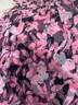 PORTS寶姿女裝春夏新品時(shí)尚碎花圓領(lǐng)短袖連衣裙LM8D240MPP109 丈青印花 M (6) 曬單實(shí)拍圖