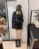 卡拉美拉（Caramella）光腿神器打底褲襪女秋冬季加絨加厚裸感美腿顯瘦膚色連腳褲襪 曬單實(shí)拍圖