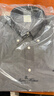 布克兄弟（BrooksBrothers）Brooks Brothers/布克兄弟男士25秋冬新品純棉紐扣領刺繡logo襯衫 0003-深灰色 S 曬單實拍圖