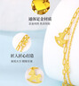 中銀億金馬上有錢AB黃金手鏈女999足金手串首飾生日情人節(jié)禮物送女友老婆 馬上有錢AB手鏈 金重約5g 曬單實拍圖