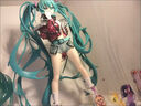 元氣小猴初音未來(lái)手辦 二次元周邊手辦機箱精致盲盒海景房擺件男生禮物 初音未來(lái) 20-25cm 曬單實(shí)拍圖