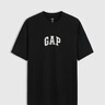 Gap男女裝2025春季新款純棉字母印花logo短袖T恤上衣美版797924 黑色 S 美碼 M亞洲碼175/92A 曬單實(shí)拍圖