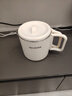 美菱（MeiLing）便攜式燒水壺電水壺0.8L可折疊316不銹鋼燒水杯旅行出差電熱水壺家用火鍋宿舍泡面杯MH-D0861 曬單實拍圖