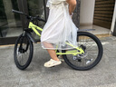 京東京造靈躍山地自行車(chē)8-12-15歲青少年避震自行車(chē)7級變速24寸青檸綠 曬單實(shí)拍圖