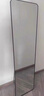 全品屋穿衣鏡全身鏡落地鏡掛門服裝店試衣鏡壁掛鏡掛穿一體簡約北歐風(fēng) 【圓角】赫本黑160*50cm 送貨上門 曬單實(shí)拍圖