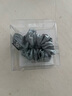 蠶花娘娘重磅真絲大腸發(fā)圈100%桑蠶絲丸子頭飾頭花發(fā)繩發(fā)飾 霧霾藍 曬單實(shí)拍圖