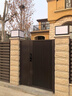 鋁合金庭院別墅大門鐵藝大門農(nóng)村花園自建房不銹鋼院子門單雙開電動(dòng)門 款式10 曬單實(shí)拍圖