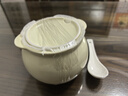 京東京造大容量豬油罐陶瓷鹽罐油罐壺調(diào)料罐調(diào)味罐辣椒儲(chǔ)油罐700ML奶油白 曬單實(shí)拍圖