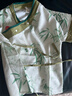 蘇漢唐兒童漢服男女童唐裝班服表演服開學(xué)禮服 上衣+褲子+掛包 120 曬單實拍圖
