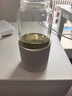 北鼎（Buydeem）玻璃杯茶水分離泡茶杯子 耐高溫水杯便攜隨手杯 教師節(jié)禮物燕麥白 曬單實(shí)拍圖