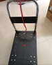 樂優(yōu)佰易 小推車平板手推車 90*60cm5寸TPR輕音耐磨四管1000斤 裝修小拖車搬運(yùn)手拉貨車?yán)郫B 曬單實拍圖