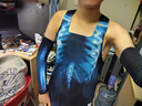 NEDAO內道新品【硬骨頭】風(fēng)洞背心男女士吸濕速干跑步訓練運動(dòng)無(wú)袖 夜跑黑（男） M 曬單實(shí)拍圖