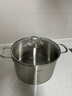 Momscook 慕廚304不銹鋼雙耳燉鍋小奶鍋湯鍋 加厚煮面鍋燃氣電磁爐可炒 MT2414型號 24cm 曬單實(shí)拍圖