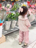 G.DUCKKIDS女童套裝春秋2025新款洋氣時(shí)髦寶寶春季韓版休閑網(wǎng)紅兒童襯衫春裝 粉色 120 cm 曬單實(shí)拍圖