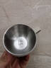 沃德百惠（WORTHBUY）304兒童水杯不銹鋼寶寶家用嬰幼兒敞口牛奶杯學(xué)飲喝水小杯子防摔 304不銹鋼【哥哥款】-76ml 曬單實(shí)拍圖