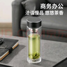 蘇泊爾（SUPOR）雙層玻璃杯辦公泡茶杯男女士茶水分離杯車載水杯子辦公泡茶杯子 曬單實拍圖