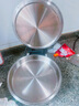 利仁（Liven）小鋼人不銹鋼電餅鐺家用0涂層38mm加深1800W雙面加熱電餅檔烙餅專用鍋無涂層電煎鍋早餐機(jī)LR-B3097 曬單實拍圖