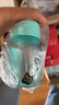 特百惠（Tupperware）嘟嘟企鵝350ML塑料杯夏季兒童可愛(ài)水杯子男女學(xué)生帶提繩 碧海藍 曬單實(shí)拍圖