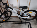 喜德盛（xds）山地自行車(chē)黑客350/旭日310 X6鋁合金車(chē)架21速變速機械碟剎 黑客350白灰色15.5寸（25款） 曬單實(shí)拍圖