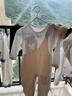 多嘻?？▼雰捍貉b連體衣新生兒衣服男女童四季長(cháng)袖哈衣 背帶咖熊 73  曬單實(shí)拍圖