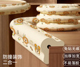 防撞條兒童環(huán)保無(wú)毒軟包嬰兒保護條墻角護角包邊寶寶桌貼窗戶(hù)磕碰 L型草莓兔子-粉色 2米 曬單實(shí)拍圖