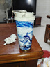 哪吒保溫杯保冷杯316不銹鋼大容量吸管直飲喝水學(xué)生水杯兒童杯子 敖丙 500ml 曬單實(shí)拍圖